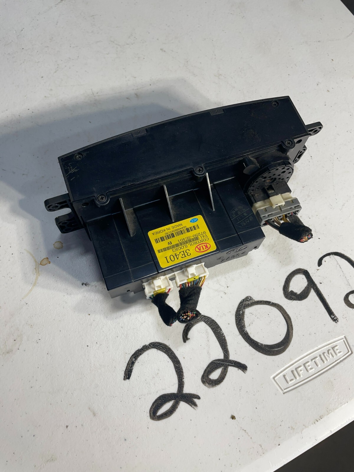 2003-2006 Kia Sorento EX LX climate A/C HVAC heat temp panel control unit OEM - Image 7