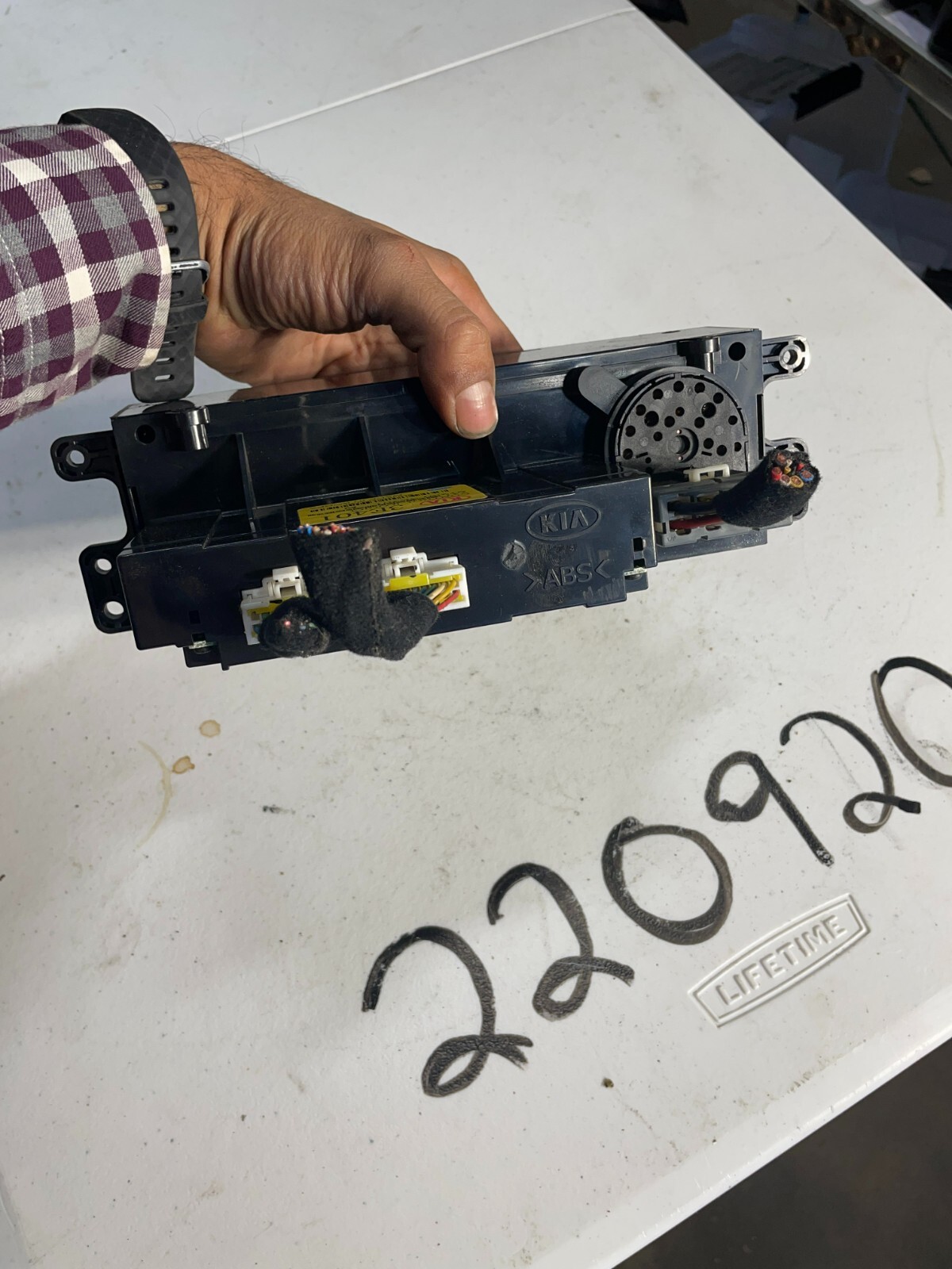 2003-2006 Kia Sorento EX LX climate A/C HVAC heat temp panel control unit OEM - Image 8