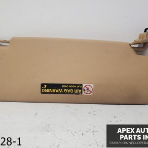 2005-2010 Volkswagen Jetta Driver Left Side Sun Visor Gray