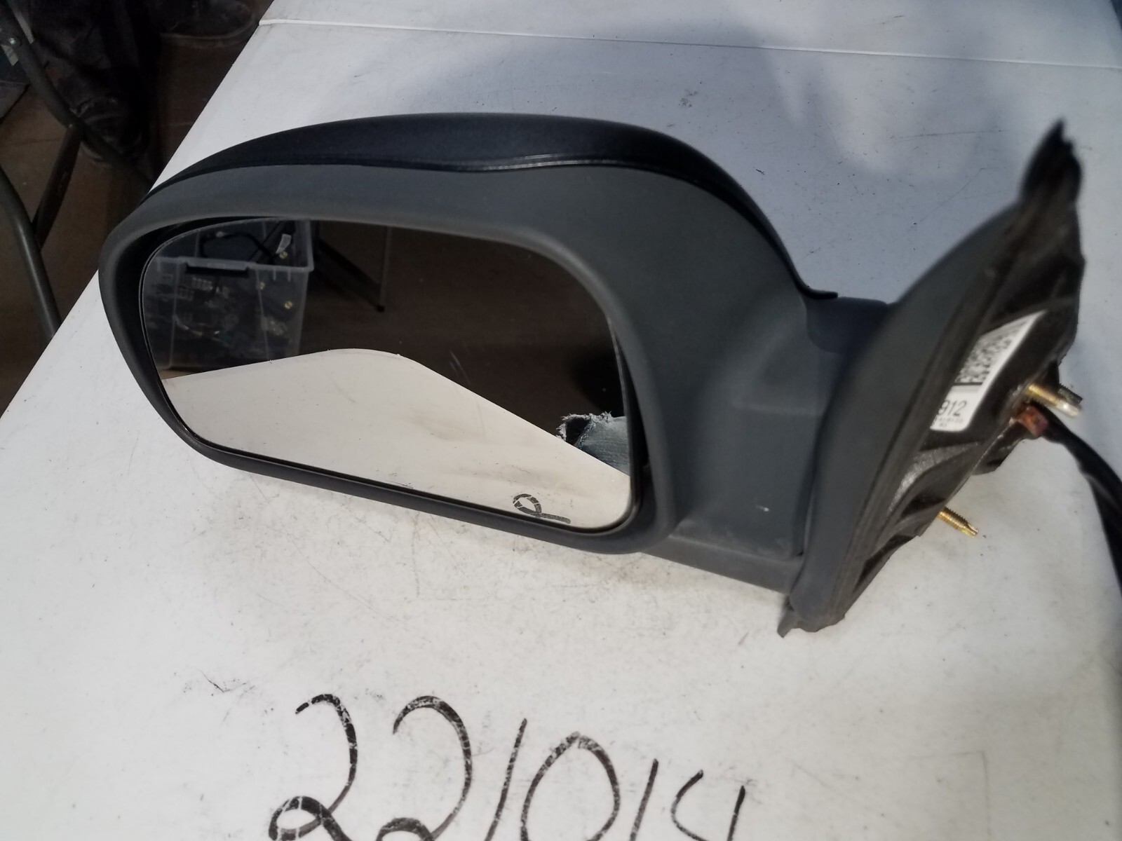 2006-2007 GMC ENVOY LEFT LH DRIVER SIDE MIRROR BLACK OEM 11 WIRES - Image 4