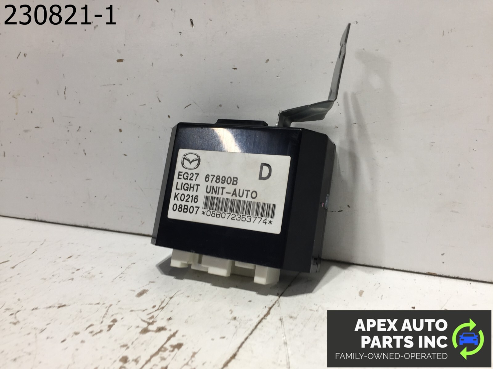 2007 2008 2009 MAZDA CX-7 HEADLIGHT CONTROL MODULE EG27 67890B - Image 4