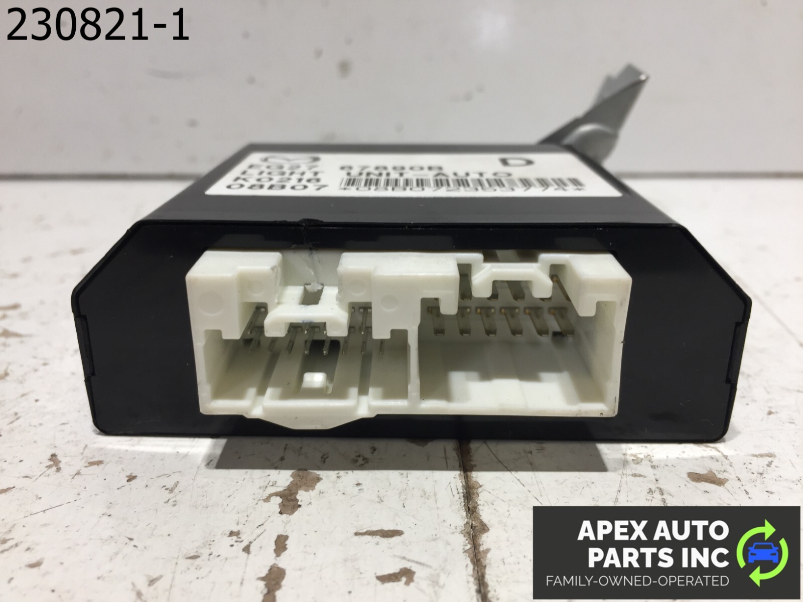 2007 2008 2009 MAZDA CX-7 HEADLIGHT CONTROL MODULE EG27 67890B - Image 8