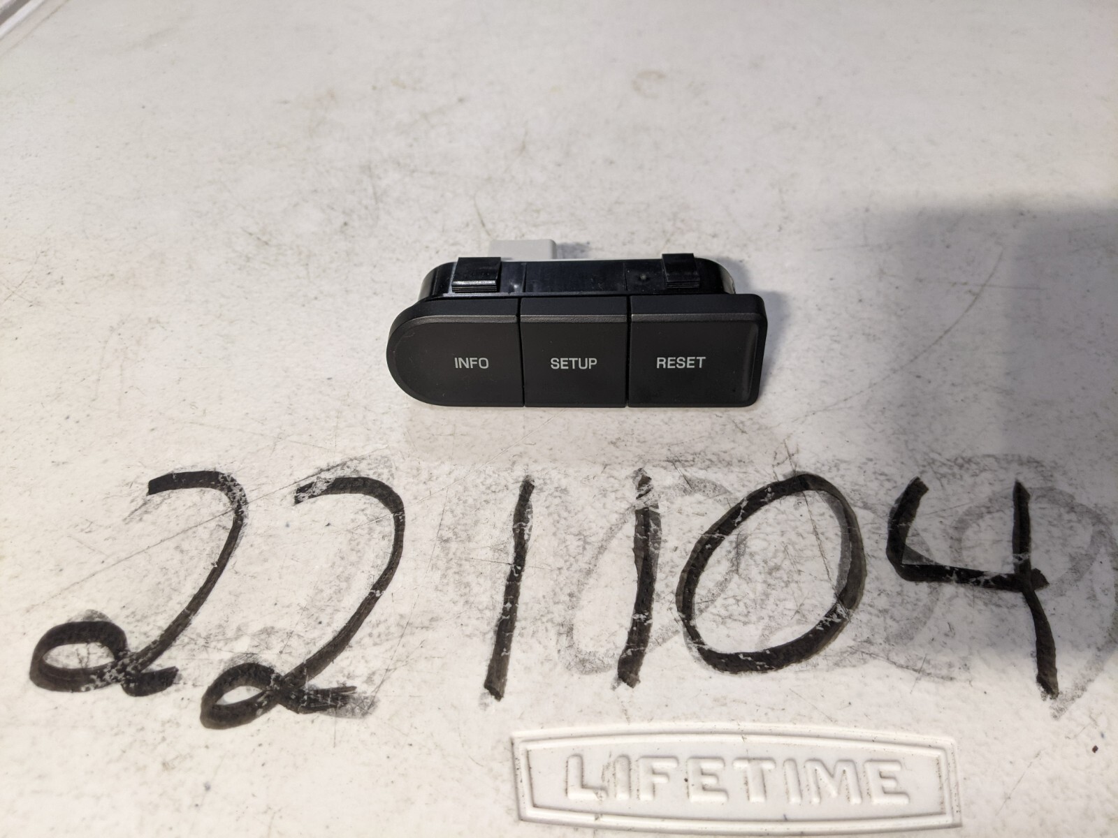 2007 - 2010 Ford Edge Info Start Reset Control Switch Unit P: 7T4T-10D889-AB OEM