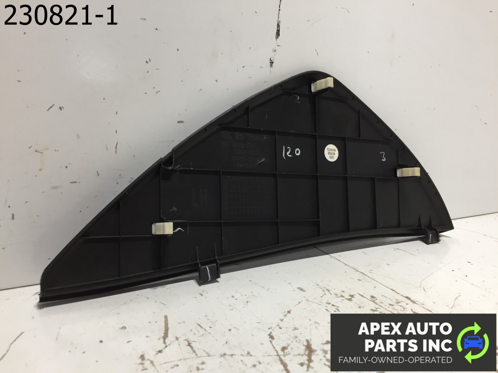 2011 - 2014 HYUNDAI SONATA FRONT LEFT SIDE DASH COVER END CAP 84765-3S010 OEM - Image 6