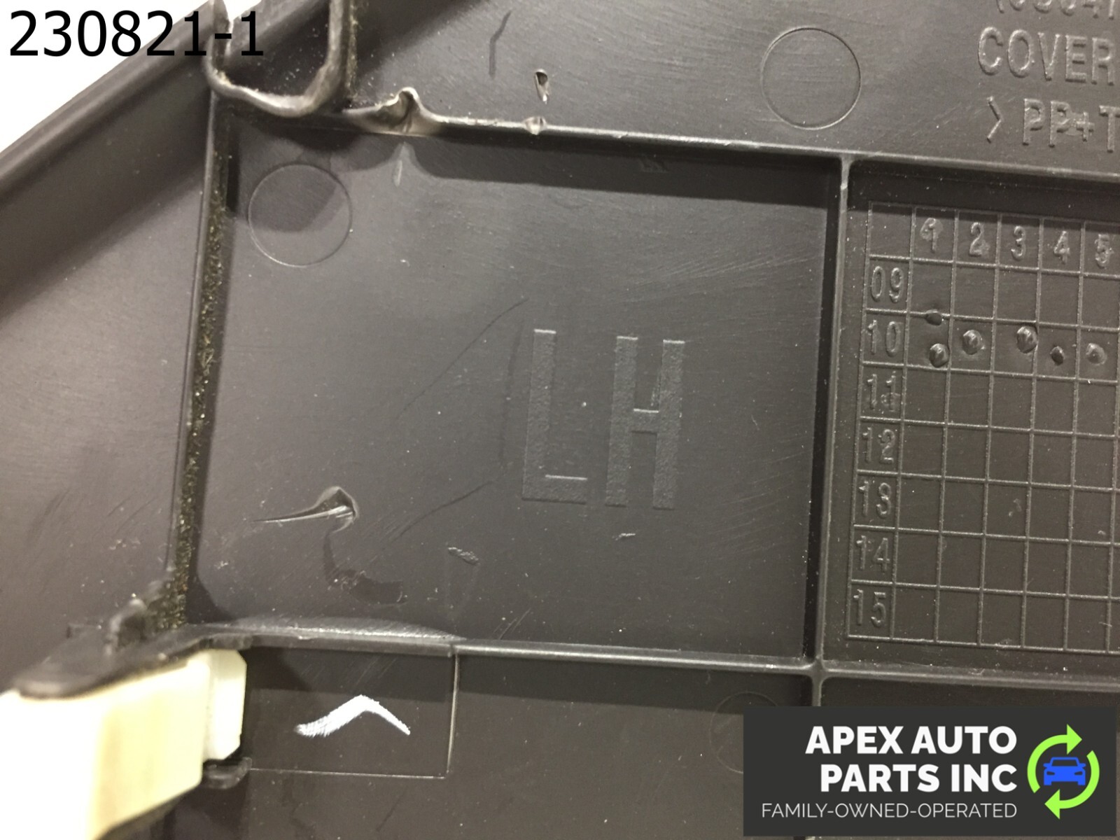 2011 - 2014 HYUNDAI SONATA FRONT LEFT SIDE DASH COVER END CAP 84765-3S010 OEM - Image 8