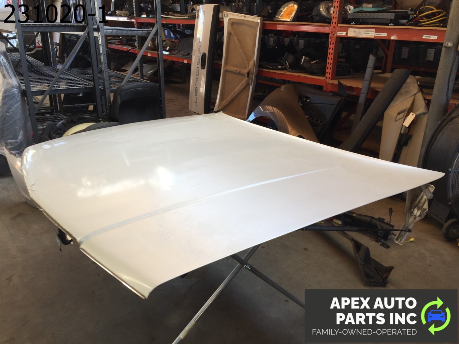 *LOCAL PICKUP* OEM 1990 Cadillac Allante Hood Bonnet Lid White - Image 3