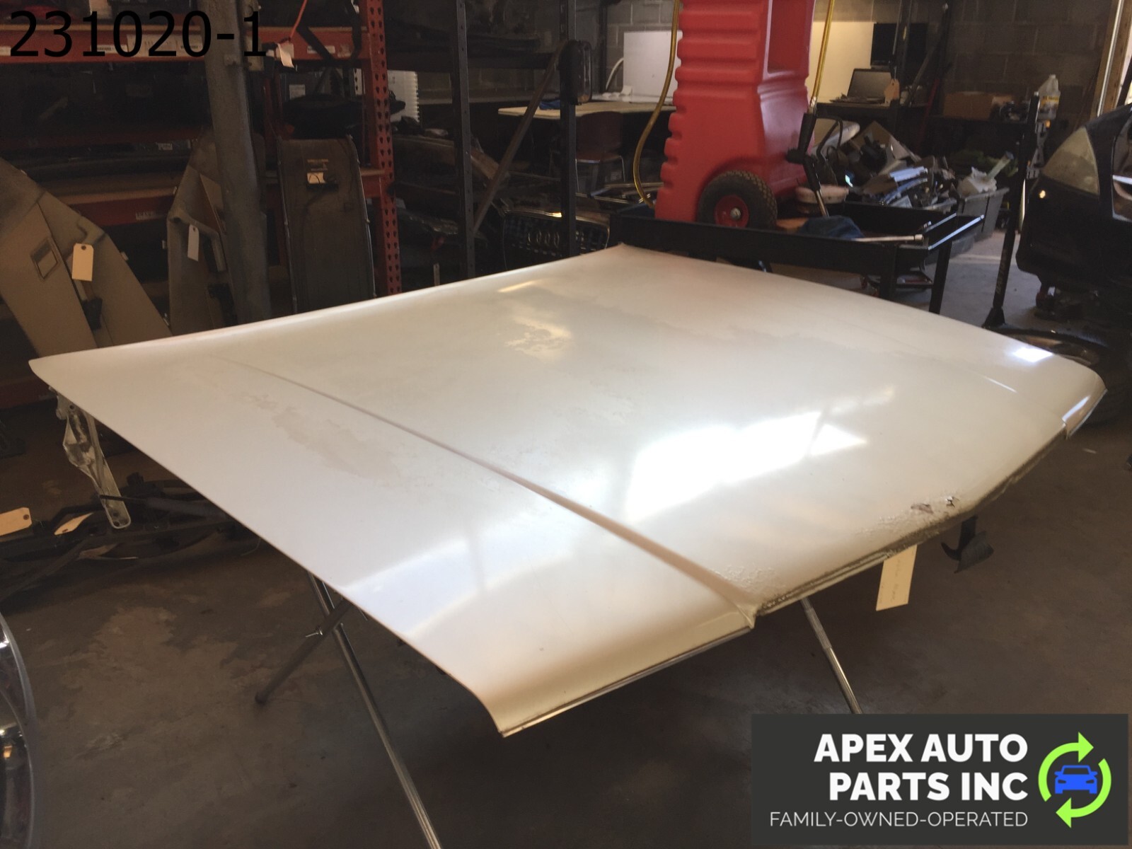 *LOCAL PICKUP* OEM 1990 Cadillac Allante Hood Bonnet Lid White - Image 4