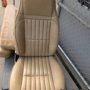 *NO SHIPPING* OEM 1985 Chevrolet Blazer 2.8L FRONT TAN SEAT LEATHER
