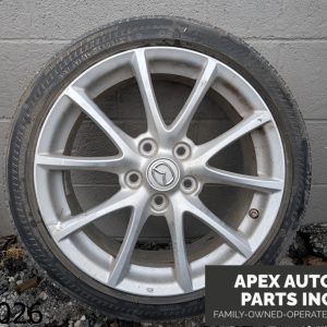 *NO SHIPPING* OEM 2012 Mazda MX-5 Miata 2.0L Wheel & Tire Alloy W Center Cap