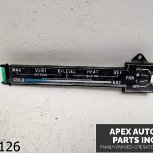 OEM 1978 Mazda RX-7 1.1L HVAC Climate Control Display Indicator Lens Plate