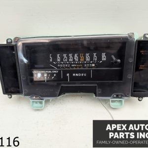 OEM 1981 Buick Riviera 5.0L Speedometer Analog