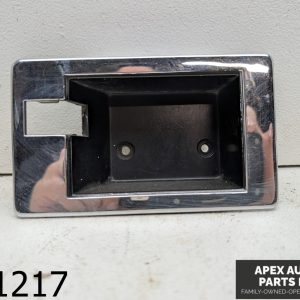 OEM 1984 Chevrolet Silverado 5.0L Right Handle Bezel Trim Chrome