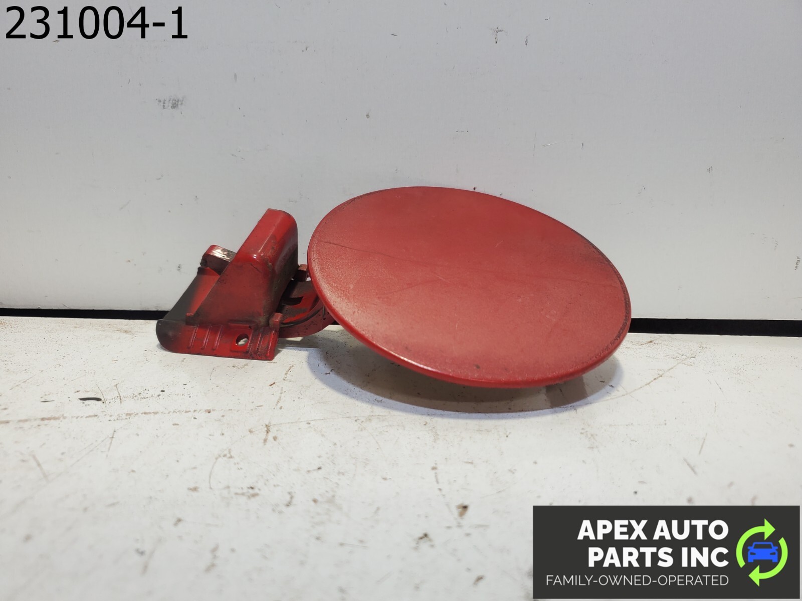 OEM 1984 Fiero Fuel Door Cover Fuel Flap RED FADED