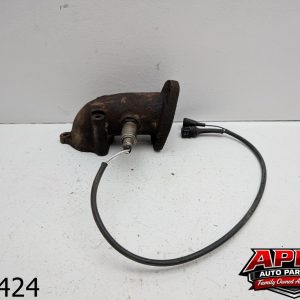 OEM 1985 Saab 900 Turbo 2.0L Turbocharger Elbow Exhaust Header Top O2 Sensor