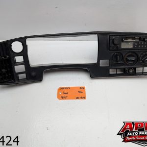 OEM 1985 Saab 900 Turbo Dash Speedometer Bezel Trim Temperature Control Panel