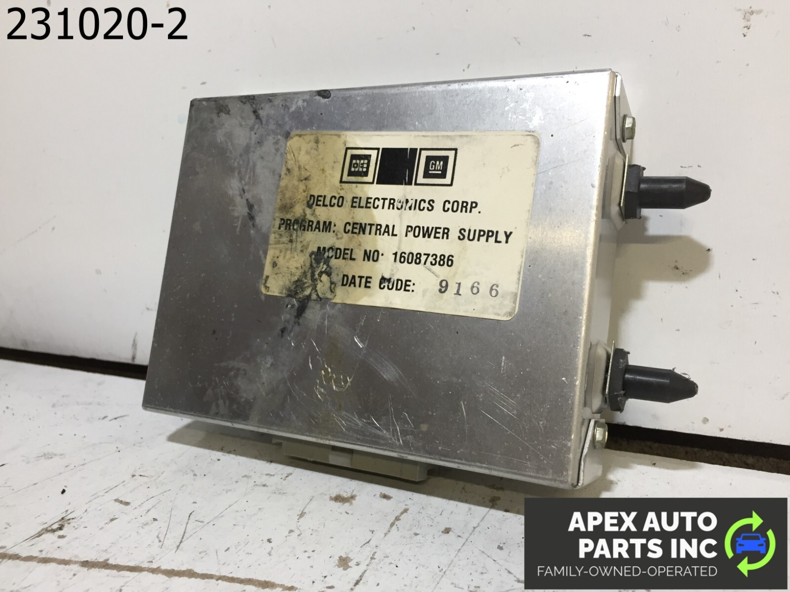 OEM 1990 Cadillac Allante CENTRAL POWER SUPPLY COMPUTER CONTROL MODULE 16087386 - Image 4