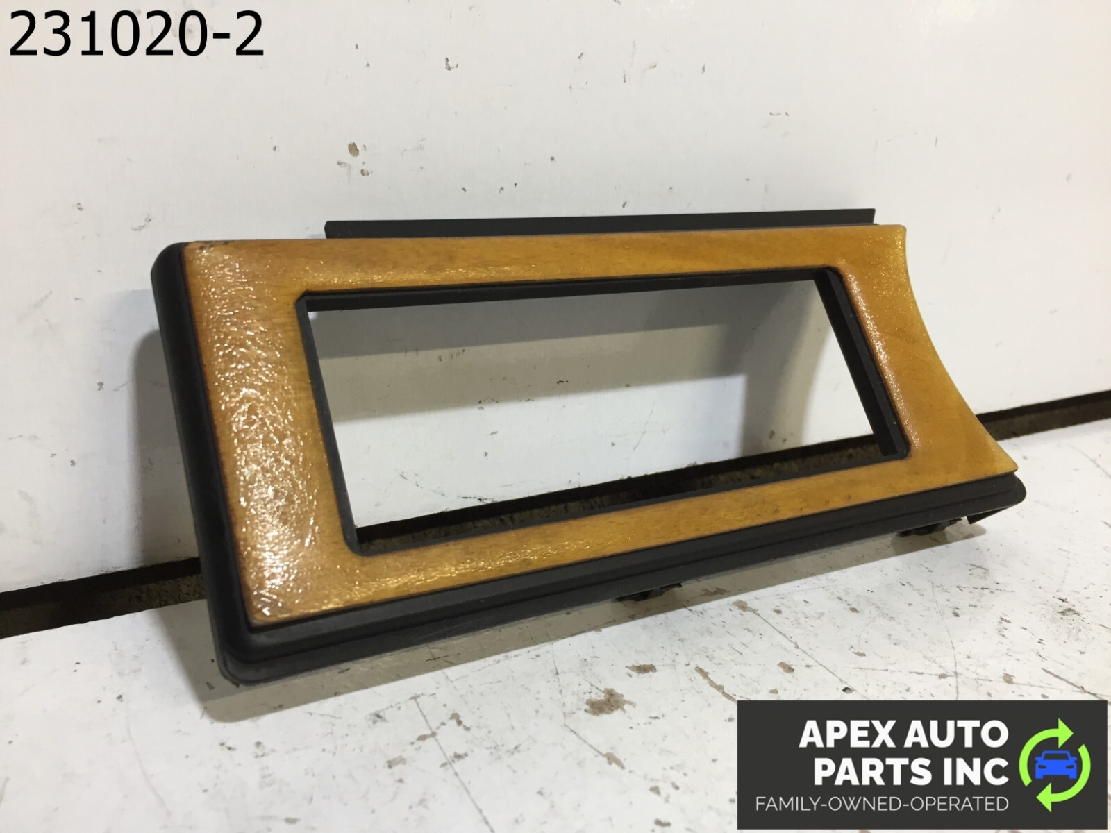 OEM 1990 Cadillac Allante Dash Trim Cluster Switch Panel Bezel Wood - Image 3