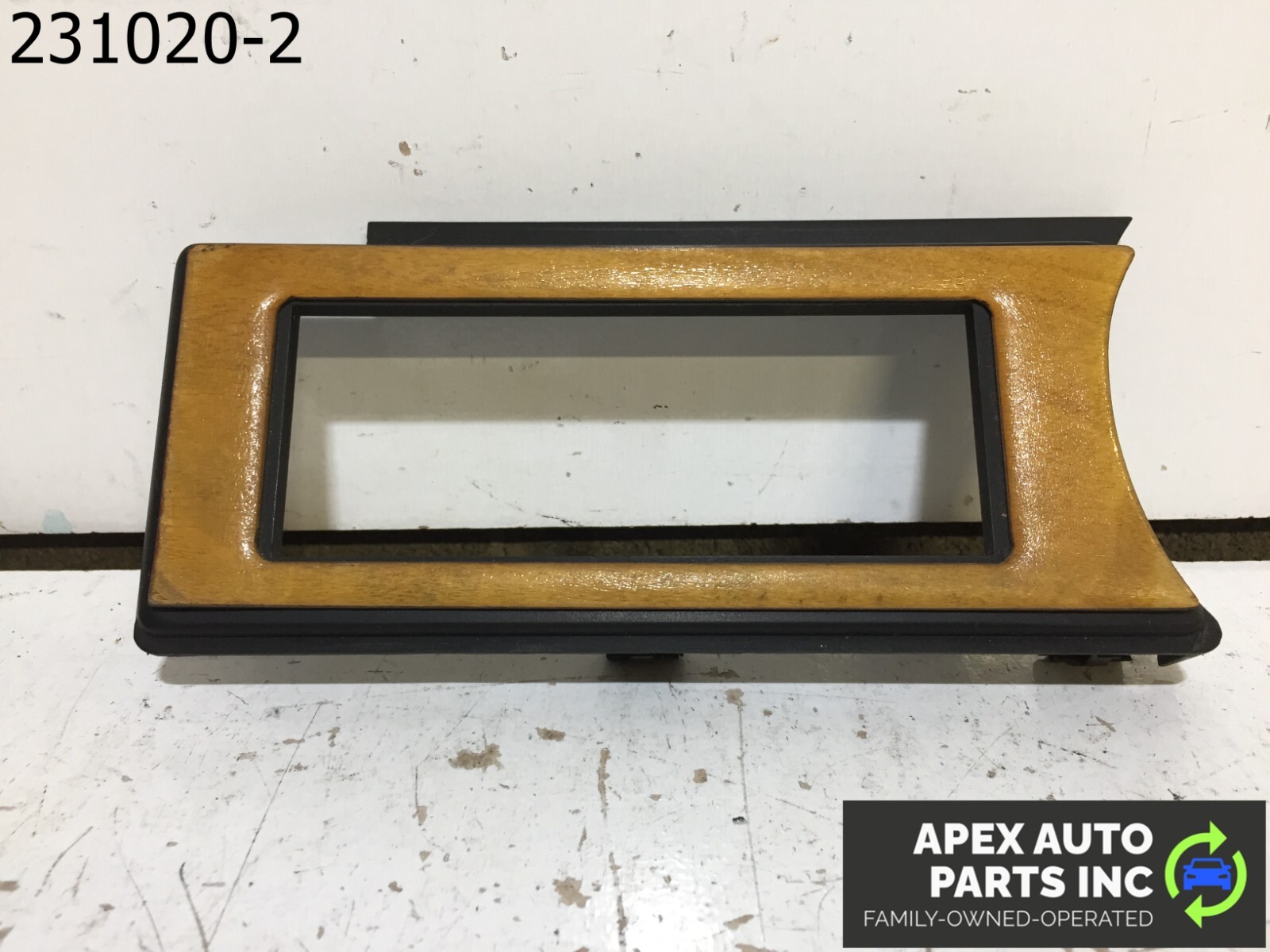 OEM 1990 Cadillac Allante Dash Trim Cluster Switch Panel Bezel Wood