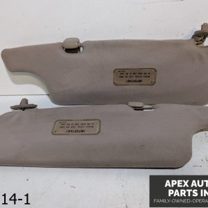 OEM 1992-1995 Mazda MX-3 1.6L Driver & Passenger Side Sun Visor Pair Set