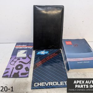 OEM 1992-1999 GMC Yukon 5.7L Owners Manual With Case