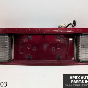OEM 1992-2002 Cadillac Eldorado Chrome Finish Panel License Plate Reverse Light