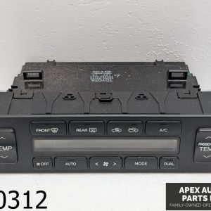 OEM 1996 Lexus LS400 4.0L Climate Control Unit Heater Ac Temperature Hvac