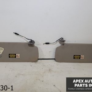 OEM 1998 Lincoln Continental 4.6L SUN VISOR LH RH SET SHADE 116716
