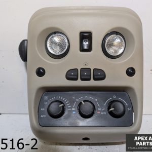 OEM 2000-2006 GMC Yukon 6.0L Overhead Console HomeLink Climate Control