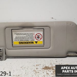 OEM 2001-2007 Mercedes C230 1.8L Right Passenger Side Sunvisor Sun Visor Gray