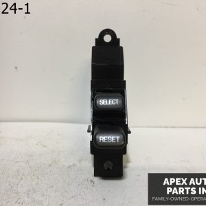 OEM 2001 Acura MDX Gauge Cluster Select Reset Button Switch