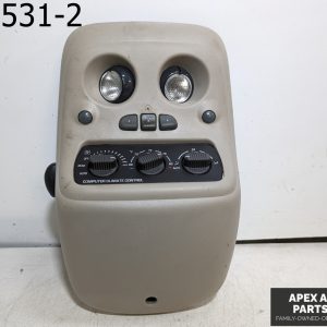 OEM 2001 Chevrolet Suburban 5.3L Overhead Console Climate Control HomeLink Shale