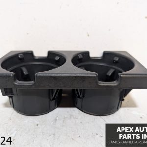 OEM 2002-2005 BMW 325CI 2.5L CENTER CONSOLE DOUBLE CUP HOLDER TRIM INSERT FRONT