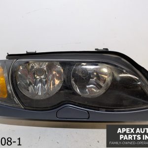 OEM 2002-2005 BMW 325i 2.5L Right Halogen Headlight Lamp W/ Trim