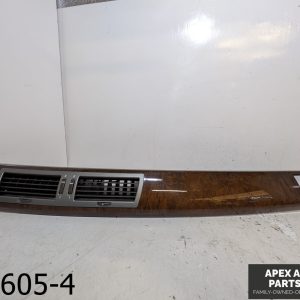 OEM 2002-2005 BMW 745I 4.4L Dash Board Wood Grain Trim & Air Vents