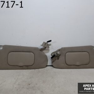 OEM 2002 Dodge Durango 5.9L Driver Passenger Side Sun Visor SET PAIR Cloth SET