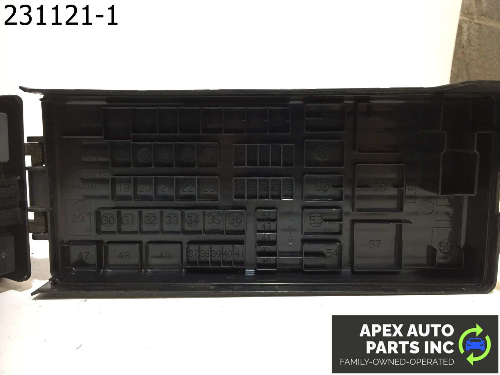 OEM 2002 Ford Explorer Fuse Box Under Hood Mounted 4.0L ONLY 1L2Z14A068EA - Image 9