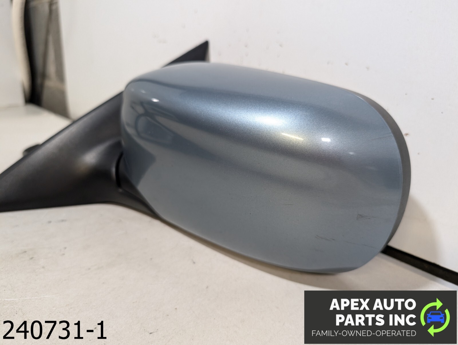 OEM 2002 Jaguar S-Type 4.0L Driver Side LH Power Fold Memory Door Mirror - Image 4