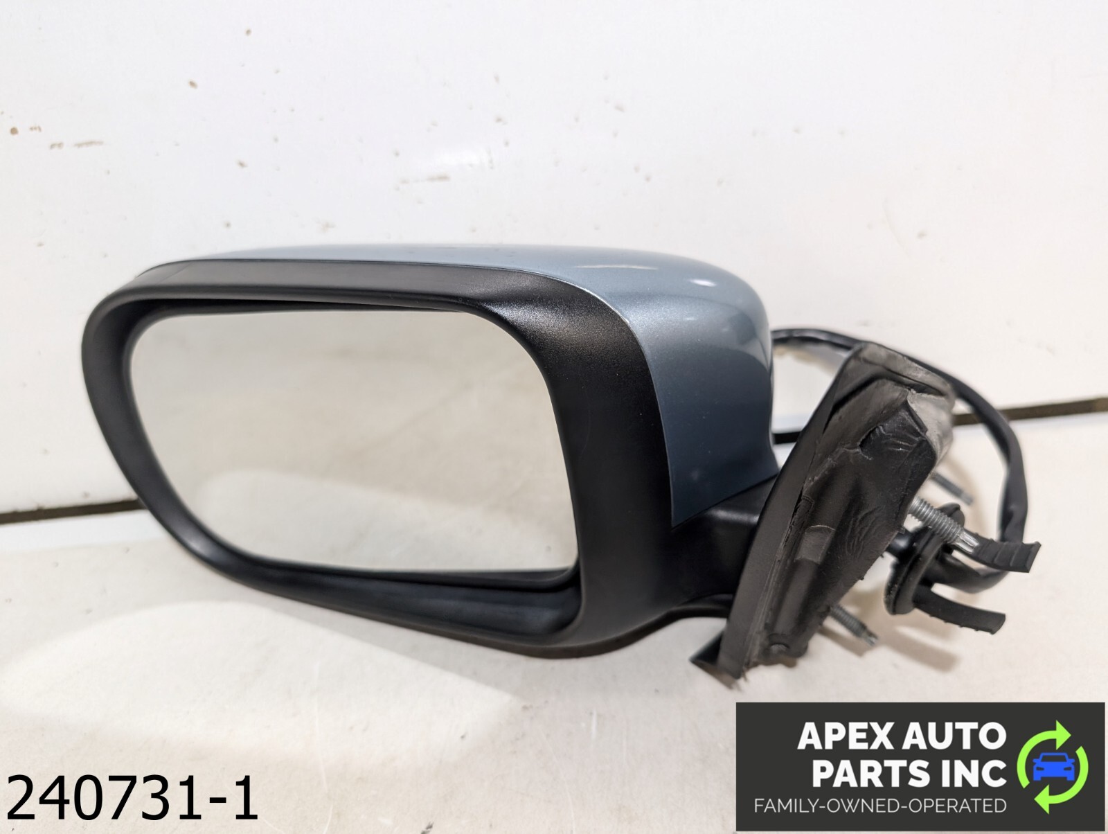 OEM 2002 Jaguar S-Type 4.0L Driver Side LH Power Fold Memory Door Mirror - Image 5