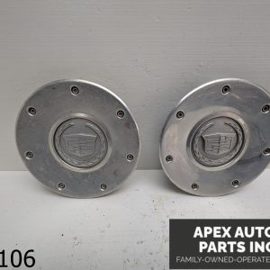 OEM 2003-2004 Cadillac CTS center cap chrome 2 PC Set