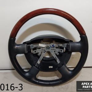 OEM 2003-2006 Lincoln Navigator 5.4L Leather Wood Steering Wheel