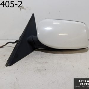OEM 2004 BMW 525i 2.5L Left Driver Side View Mirror Heated Assy White