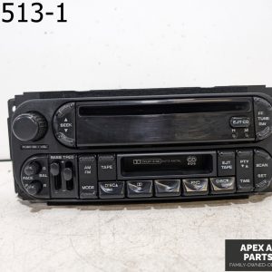 OEM 2004 Chrysler Sebring 2.4L radio CD cassette RAZ 02-07 P05091605
