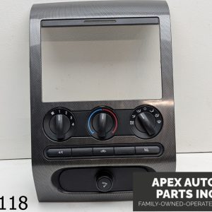 OEM 2004 Ford F-150 Dash AM FM Radio Stereo Display Climate Bezel Trim Panel