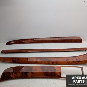 OEM 2004 Lexus LS430 4.3L Dash Panel Woodgrain Door Air vent Trim 4 pc Set
