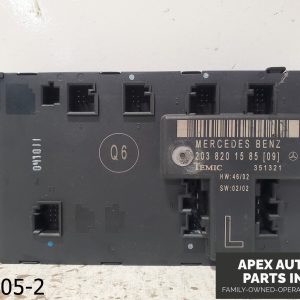 OEM 2005-2007 Mercedes C240 2.6L Front Left Door Control Module 2038201585