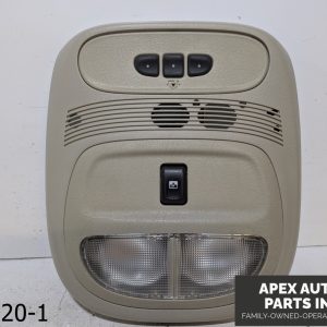 OEM 2005-2009 Saab 9-7x 4.2L Overhead Console Sun Roof Switch Homelink Beige