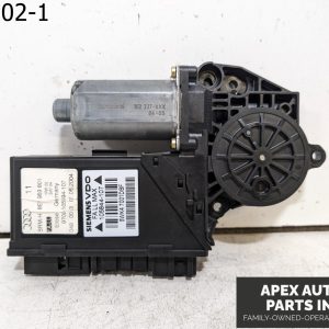 OEM 2005 Audi A4 2L CONVERTABLE Left Rear Quarter Window Motor