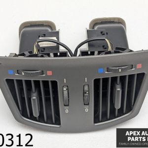 OEM 2005 BMW 745Li 4.4L REAR CENTER CONSOLE AC AIR VENT ASSY GRAY