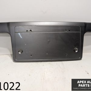 OEM 2005 BMW 745i 4.4L Front License Plate Bracket Center Impact Strip