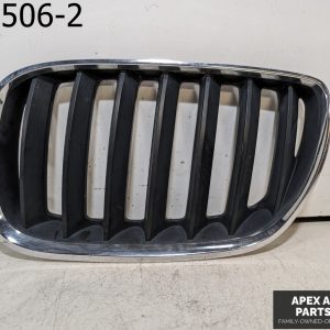 OEM 2005 BMW X5 3L FRONT GRILL UPPER HOOD BLACK CHROME Right RH Passenger